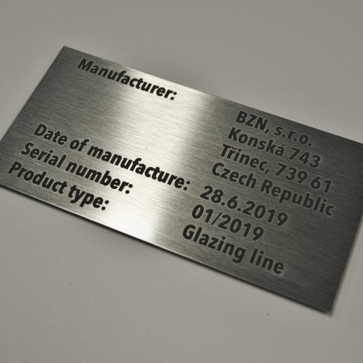 Hliníkové štítky